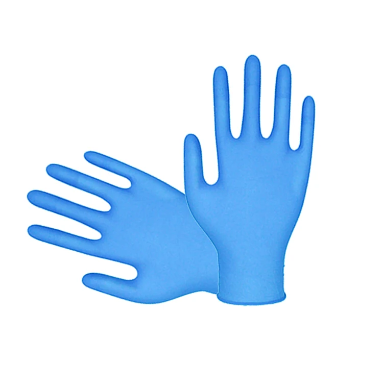 
Disposable Powder Free Nitrile Cleaning Gloves Blue For Wholesale 