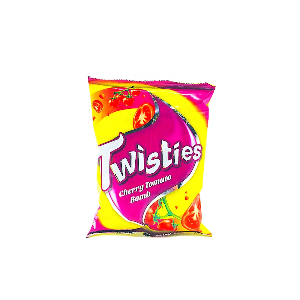  Чип Twisties хрустящий пакет для закусок пищевых продуктов 65 г