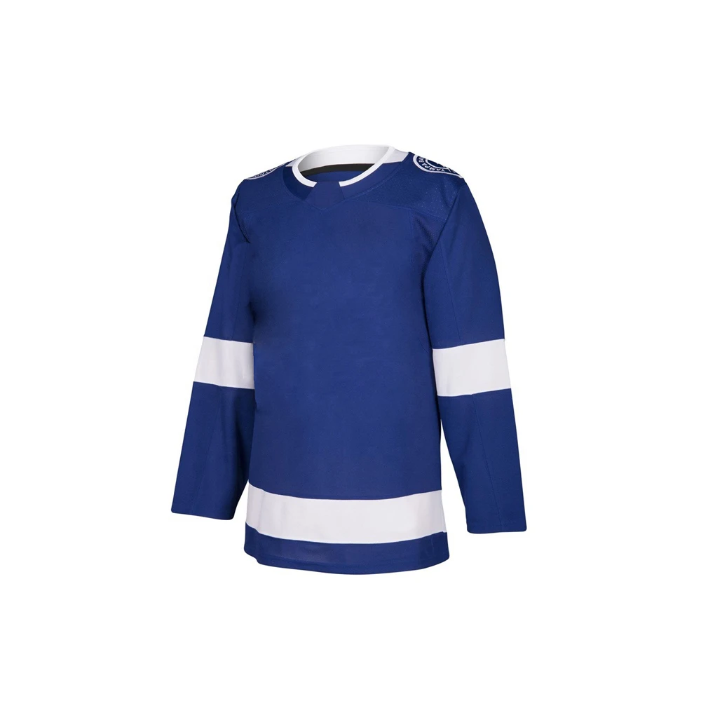 Wholesale High Quality Custom Logo Printing Cheap Price Round Neck Half Sleeves Ice Hockey Uniform Sets