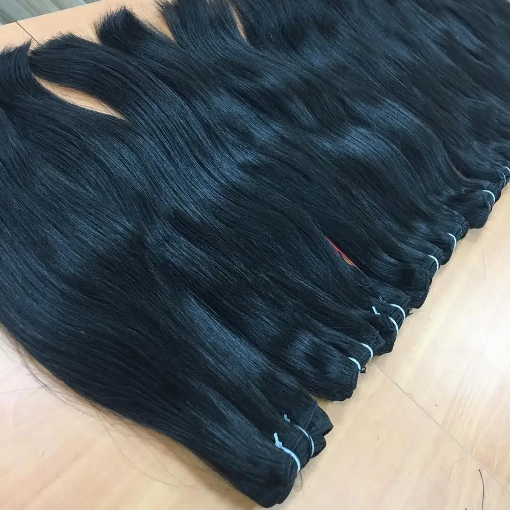 VIETNAMESE RAW ORGANIC DOUBLE DRAWN VIRGIN HAIR ONE DONOR 14 INCH