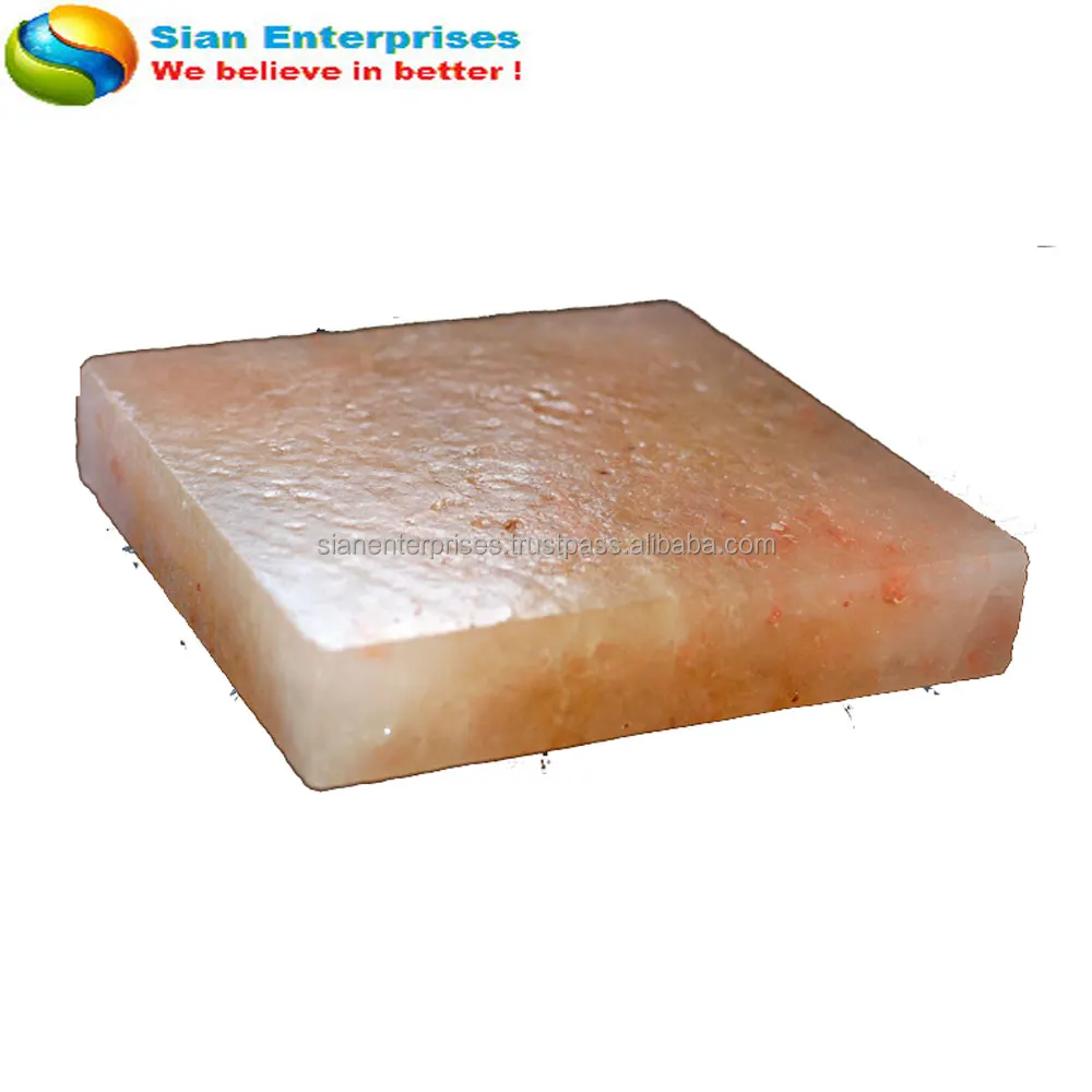 Himalayan Salt Cooking Slabs Natural Rock Salt Bar B Plates Natural Salt Cooking Tiles-Sian Enterprises
