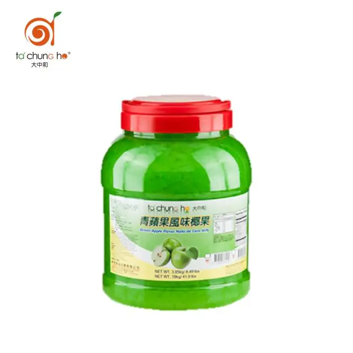 
Wholesale Taiwan 3.85kg TachunGho Green Apple Nata de Coco Jelly 