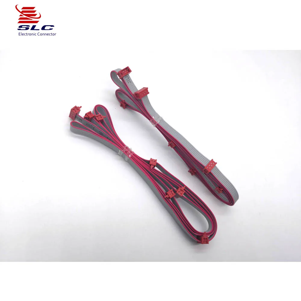 1.27mm micro match 7x6Pin Custom Flat Ribbon Cable AWM 2651 Cable