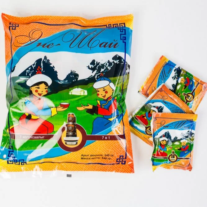 
Unique Ene-Shai Tuvan Green tea with milk 