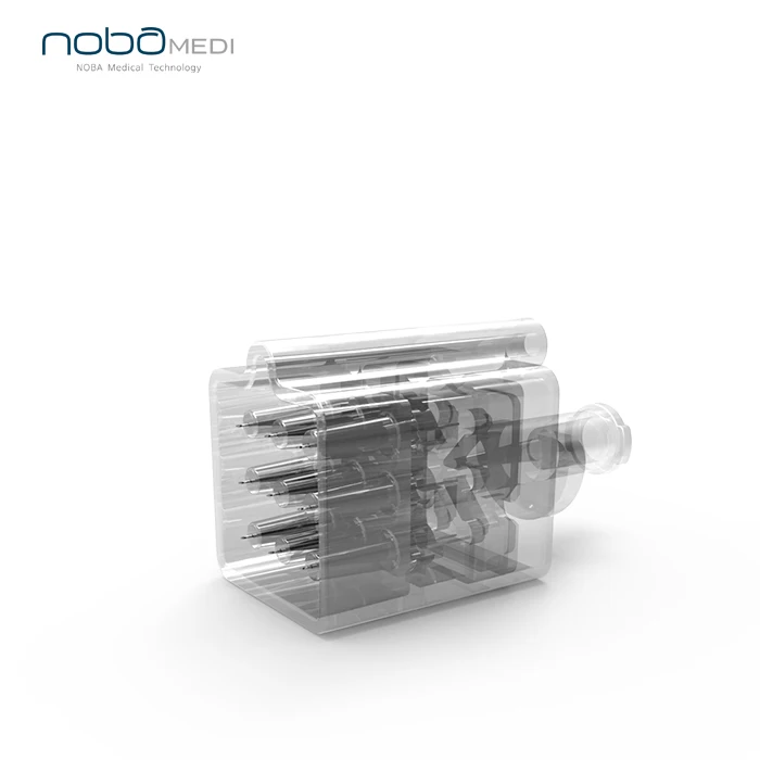
Cosmetic 9pin Multi Needle with suction Nobamedi Korea, Mesotherapy Multi Needle, Microneddle for Mesotherapy. Cosmetic Injector 