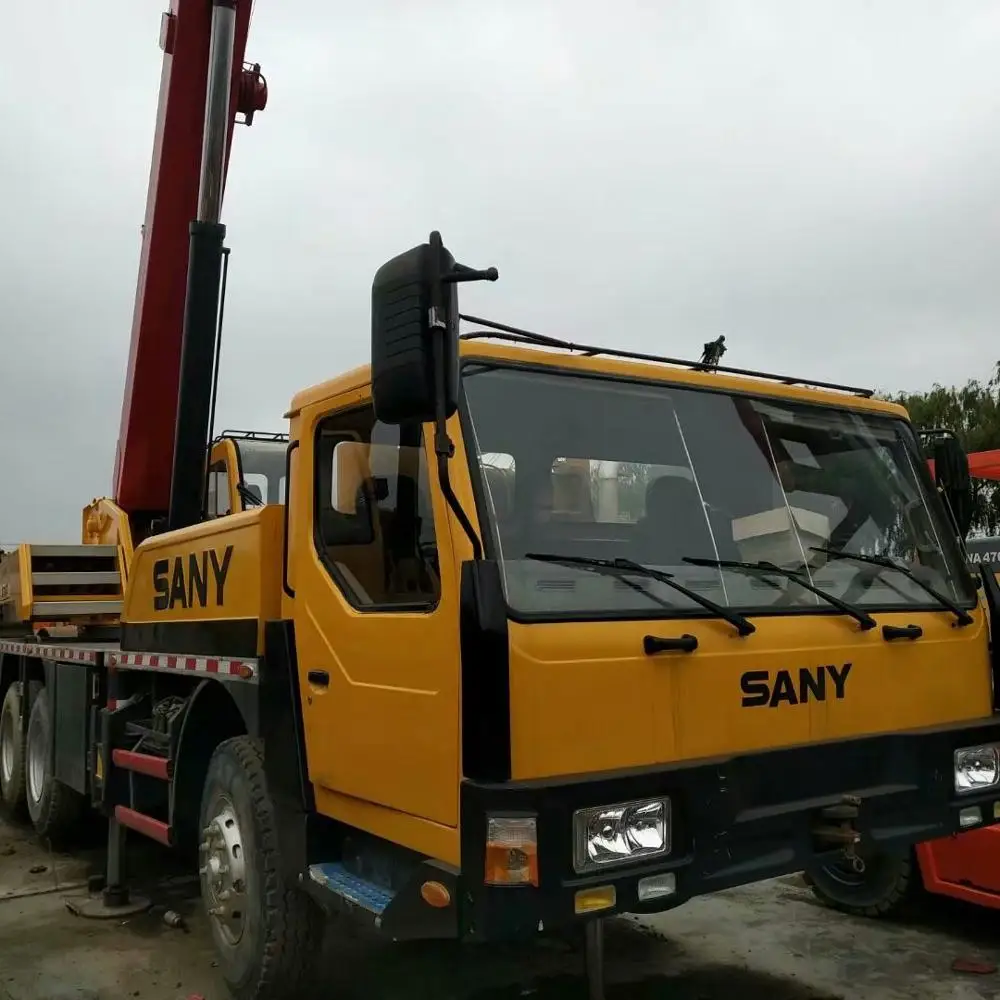 Used 25 Ton Lifting Load SANY QY25C Truck Crane for Construction works