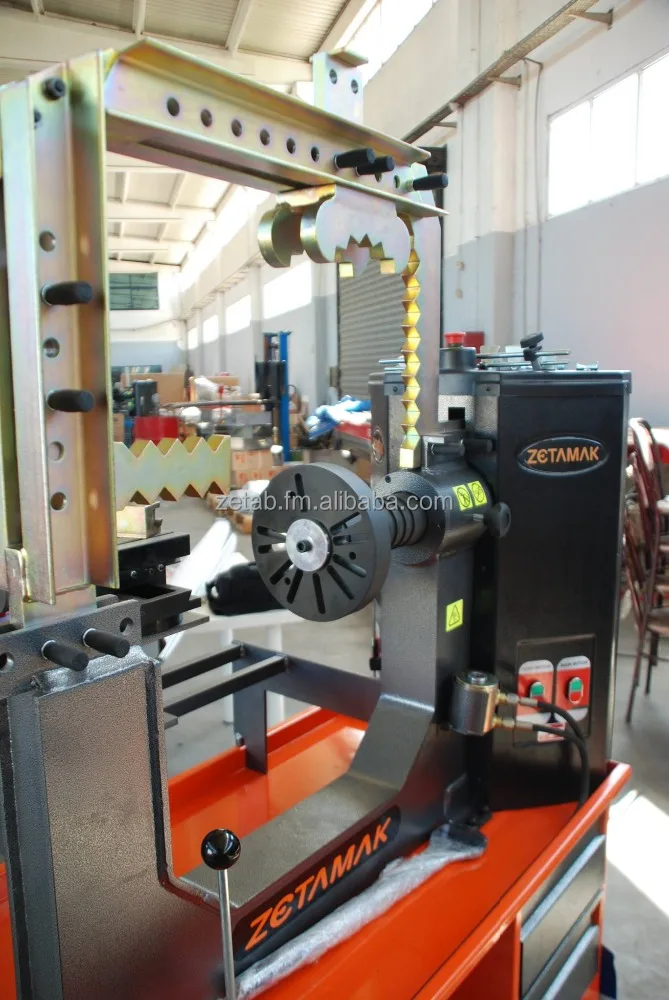 
Rim Straightening Machine with Lathe System + SUS 