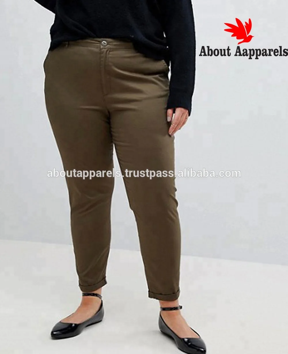 Bulk Wholesale Black Ripped Cotton Ladies Fashion New Design Pants & Trousers