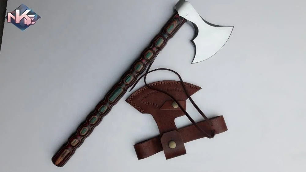 Axes Hatchets Wholesale Quality Handmade High Carbon Steel J-2 Axe Hiking Axe Viking Axe
