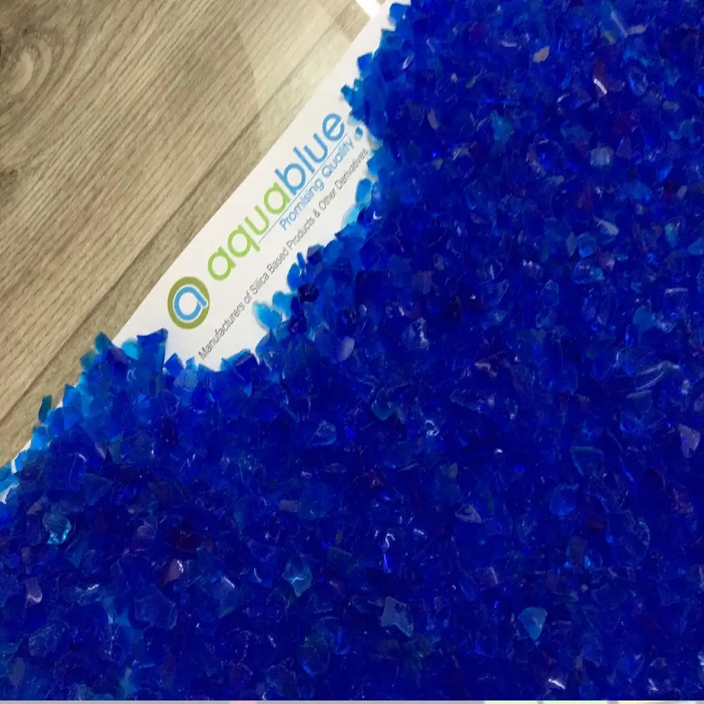 Famous aquablue Blue silica gel for industry adsorbent needs Industrial chemicals 2-5mm blue silica gel desiccants beads