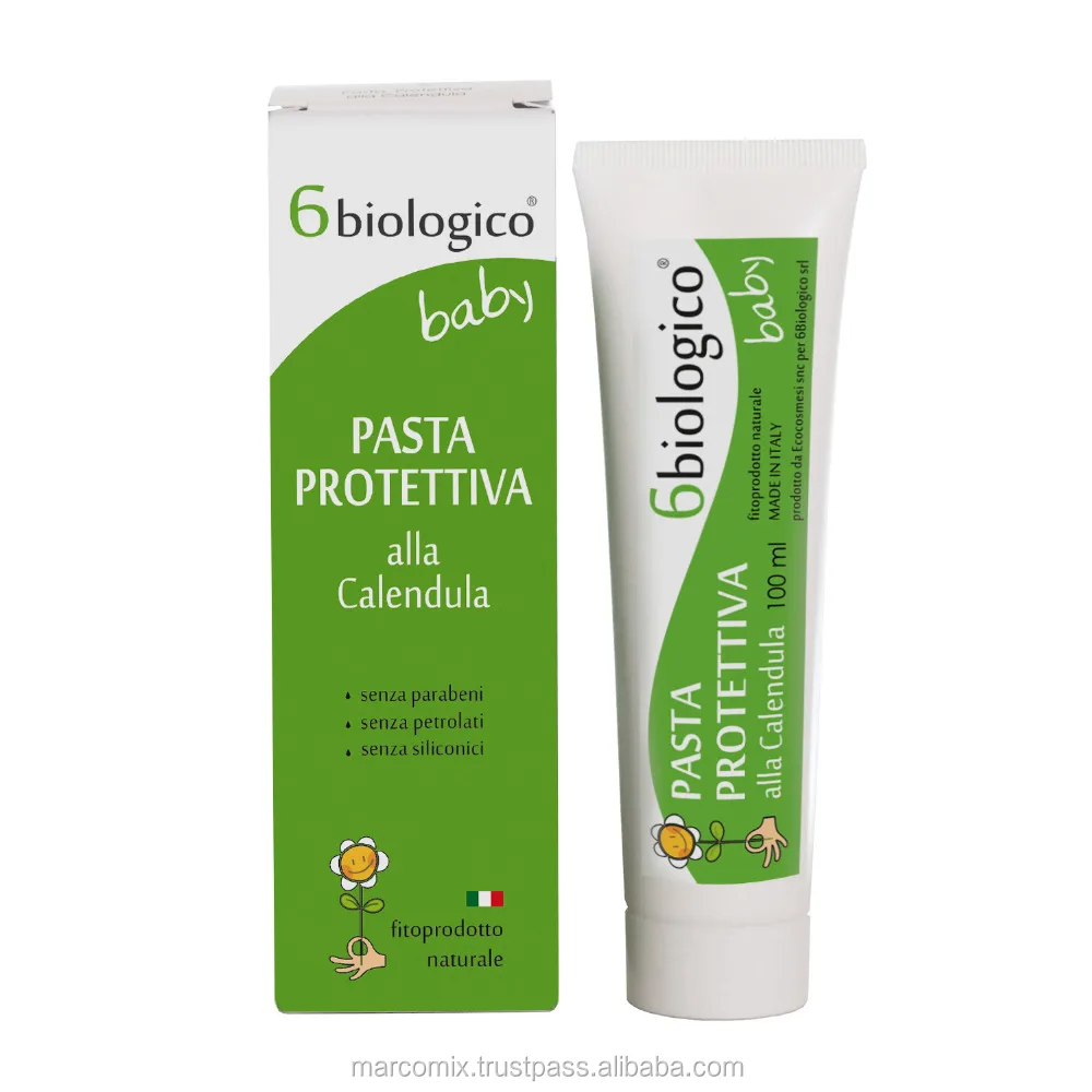 All Natural Anti-Irritant and Protective Beeswax and Calendula Cream - Made in Italy with Organic Ingredients