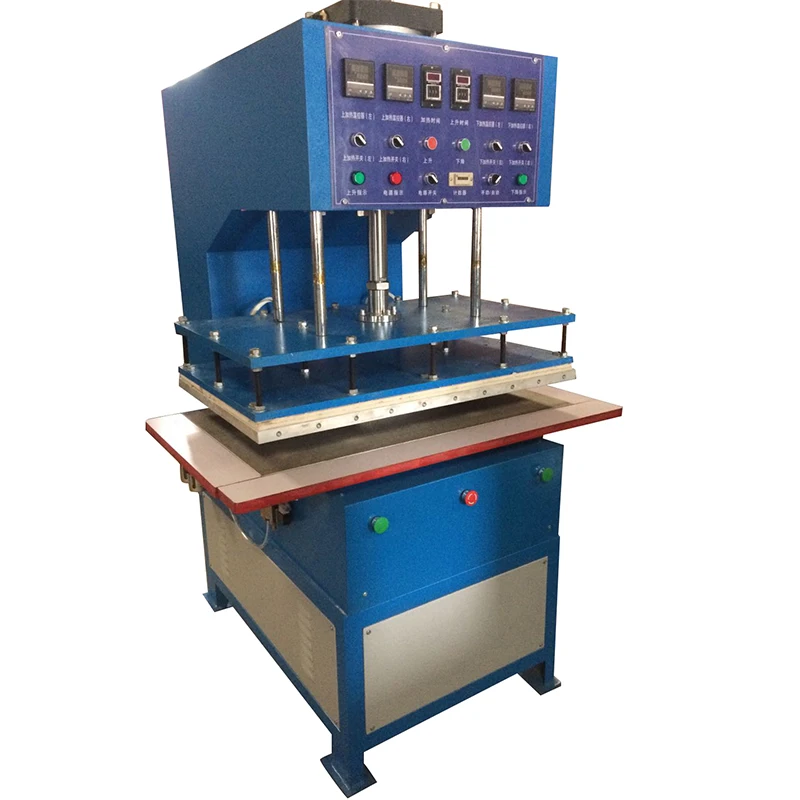 
hot sale Semi-Automatic pneumatic cylinder Hydraulic 2 in 1 Silicone Dispensing 3d Garment Embossing Machine 