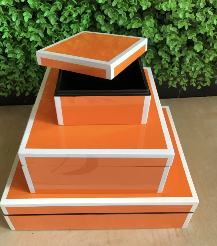 Wholesale vietnam colorful lacquer box