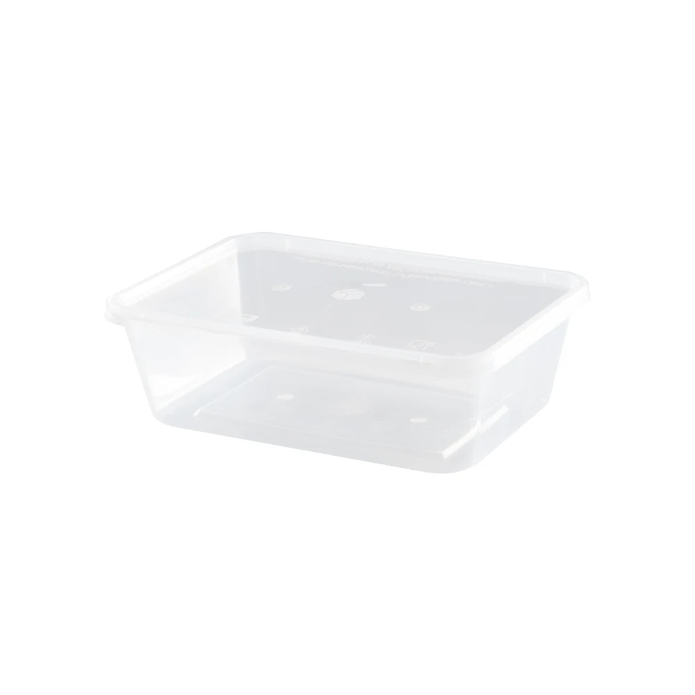 
Rectangular Container 750ml (50 in 1) 500pcs 