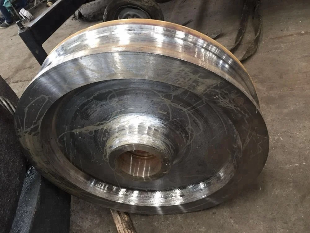 Double Flange Forged Steel Crane Wheel