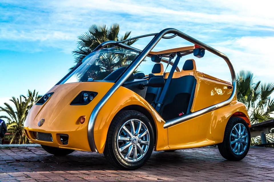 EEC approved 4 wheel scootercar 2 seater electric car AW9021K