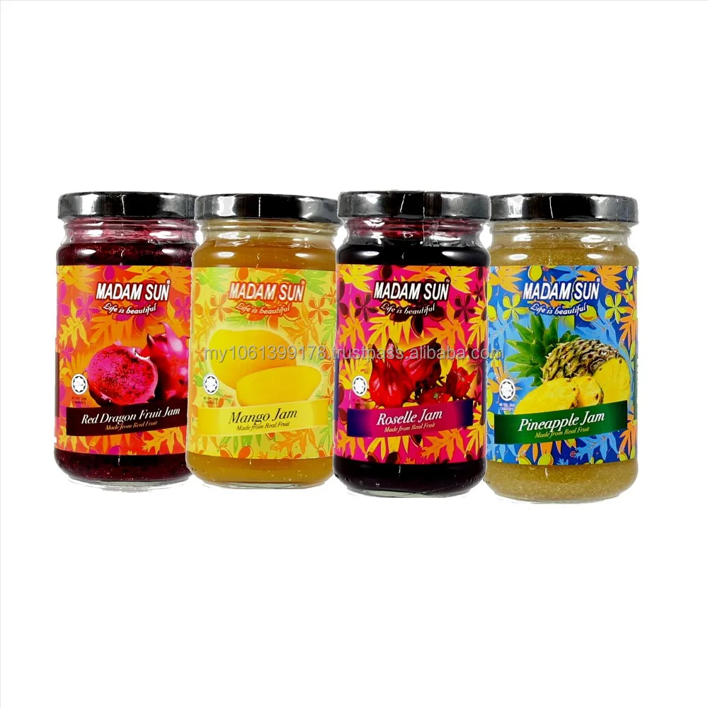 Tropical Fruit Jam with 60% Fruits Contents