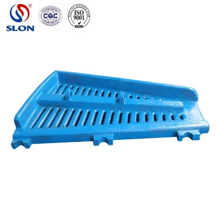 Manganese Steel ball mill parts mill liner for Hazemag,Kleemann,Terex ,Pegson