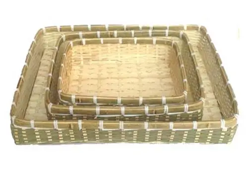 
2018 Custom New Design Bamboo Tray For Home Decoration Or Gift Eco Friendly From Vietnam 