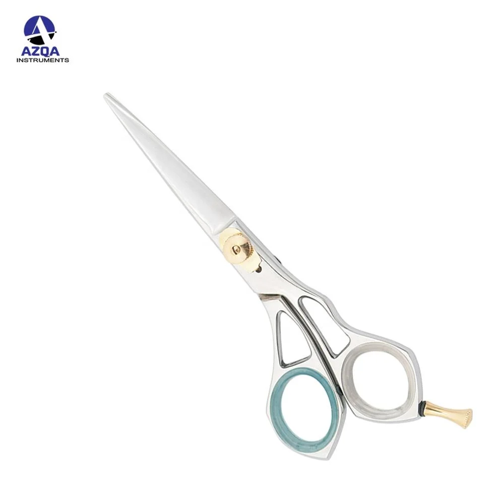 Hairdressing Shears Convex/Bevel Edge Stainless Steel Satin Finish Hair Cutting Barber Salon Razor Edge Scissors