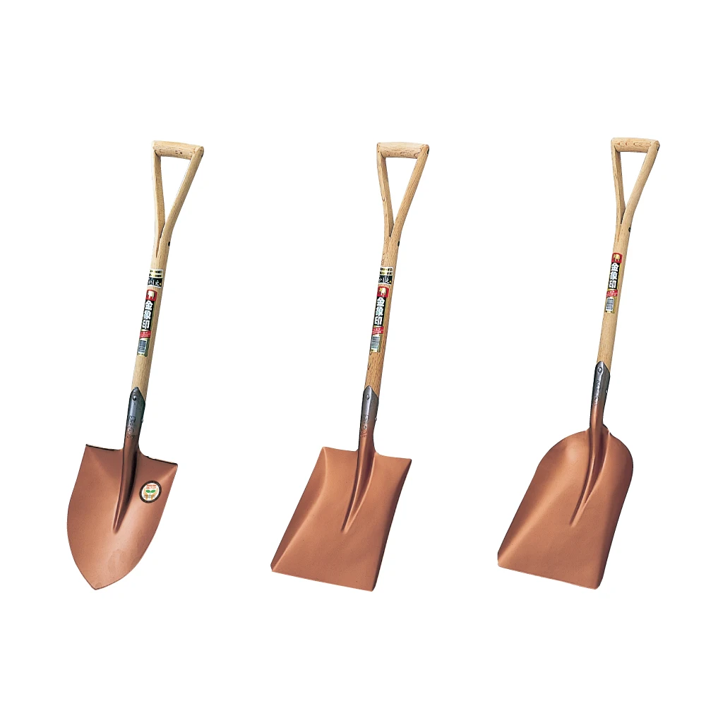 High quality small shovel with carbon steel blade from Japan