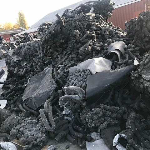 PVC Lumps Injection Mixed Color