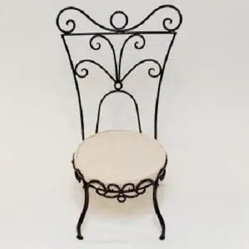 nice design wrought iron chair home decorative chair dining room furniture metal antique room styles chairs