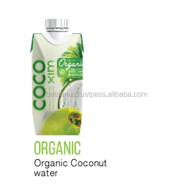 Высококачественная Органическая кокосовая вода 330 мл/1000 мл/сделано во Вьетнаме