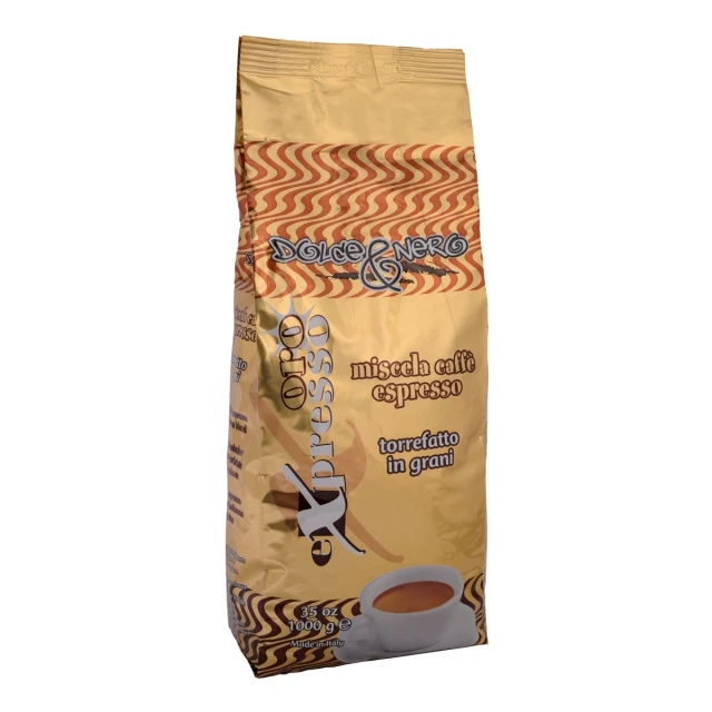 
ITALIAN COFFEE BEANS 1 Kg.- ROASTED COFFEE ORO EXPRESSO 