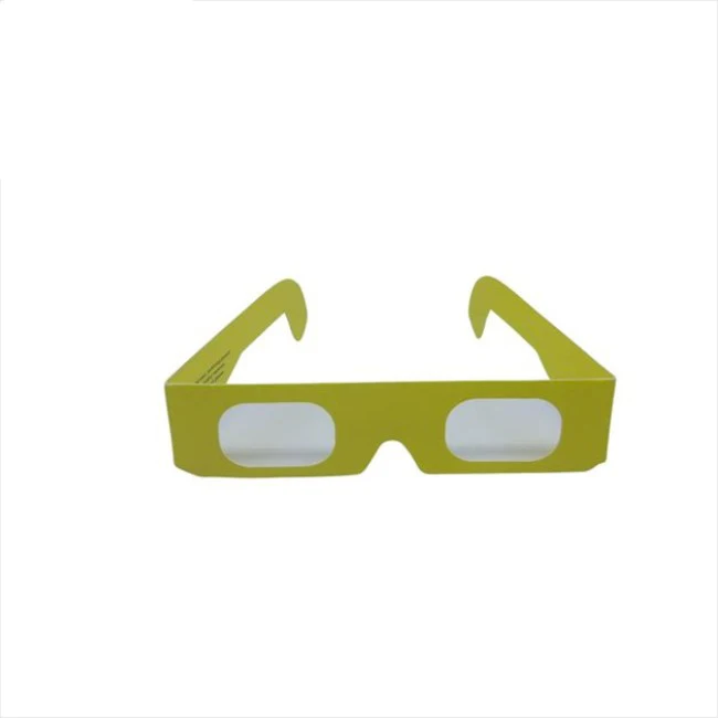  Недорогие поляризованные бумажные 3d-очки с логотипом на