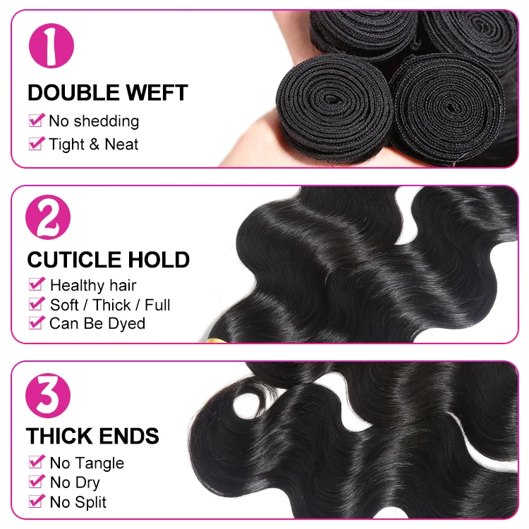 Wholesale price virgin human hair full ends body wave cuticle aligned hair,remy highlights dark brown hair,buy now human hair