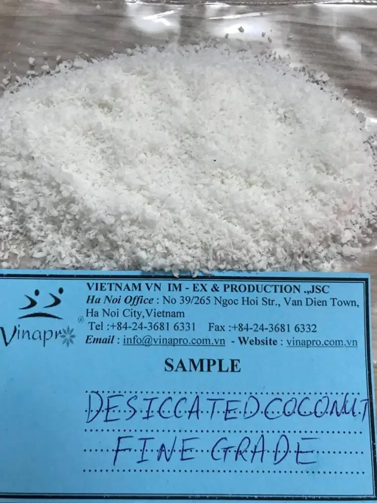 
Vietnamese Dessicated Coconut High Fat - Fine grade 