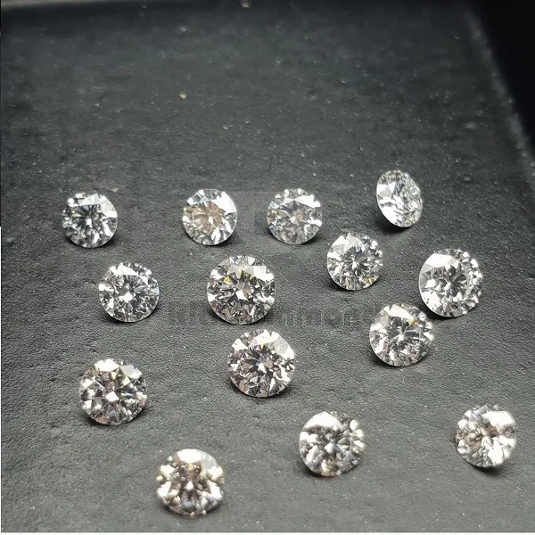 Lab Grown Diamond CVD HPHT for Lab Grown Diamond Jewelry Hot Sale Wholesale 2 Carat White Round IGI Jewelry Decoration VS1 8 Mm