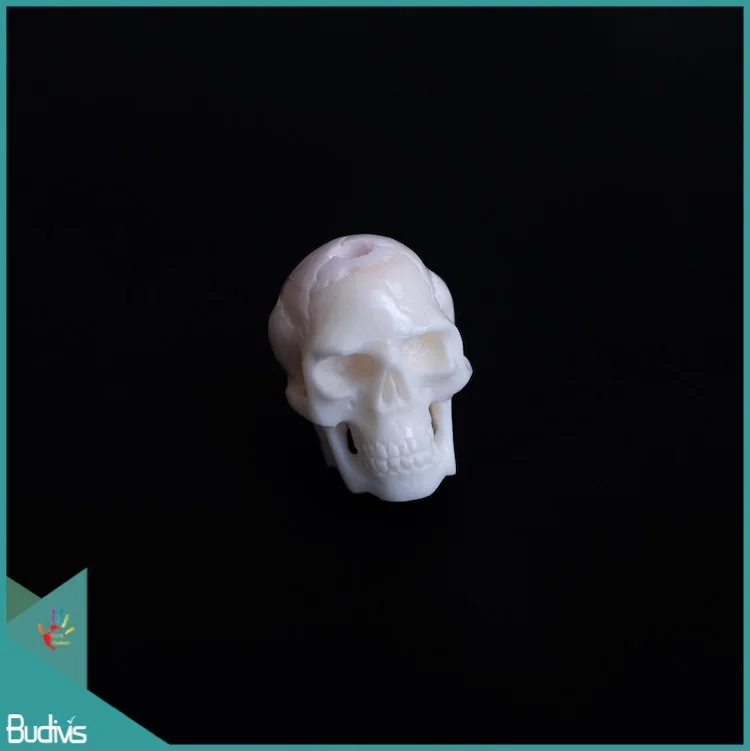 Affordable Ox Bone Craft Skull Beads, Skull Pendant 100% Cow Bone in Handmade Jewelry Making