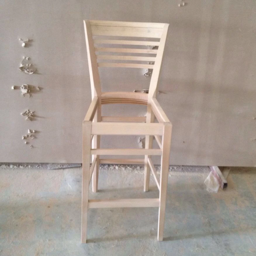 Barstool A grade beech wood chair frames for sale