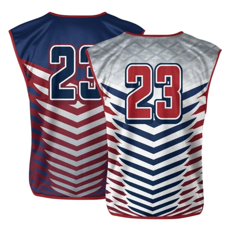 Pro Sublimated Custom Lacrosse Pinnies
