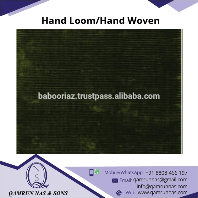 Premium Quality Indian Hand Loom Cut Carpet Modern Rugs Home Exclusive Range Variety Competitive Prices Directly Exported