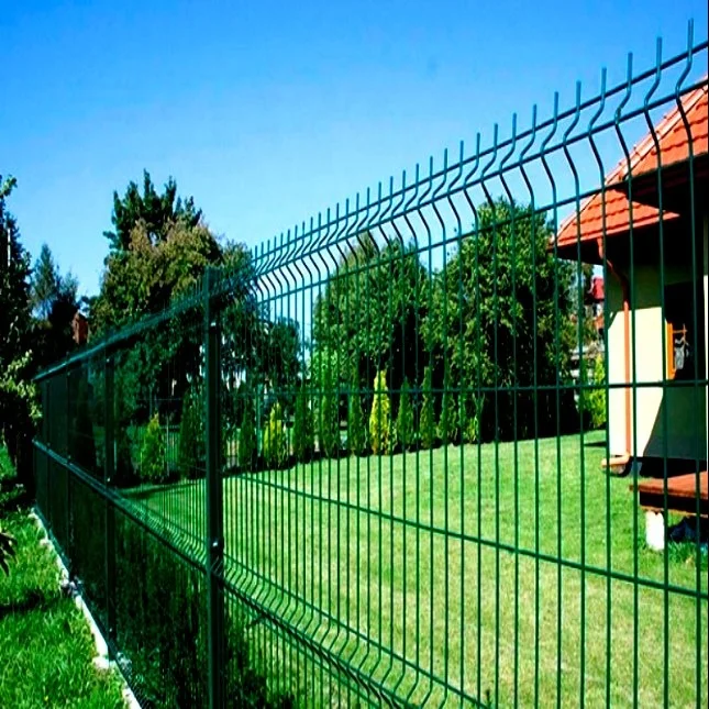 2m*1.8m Green welded wire mesh metal Posts  Fencing for Farm