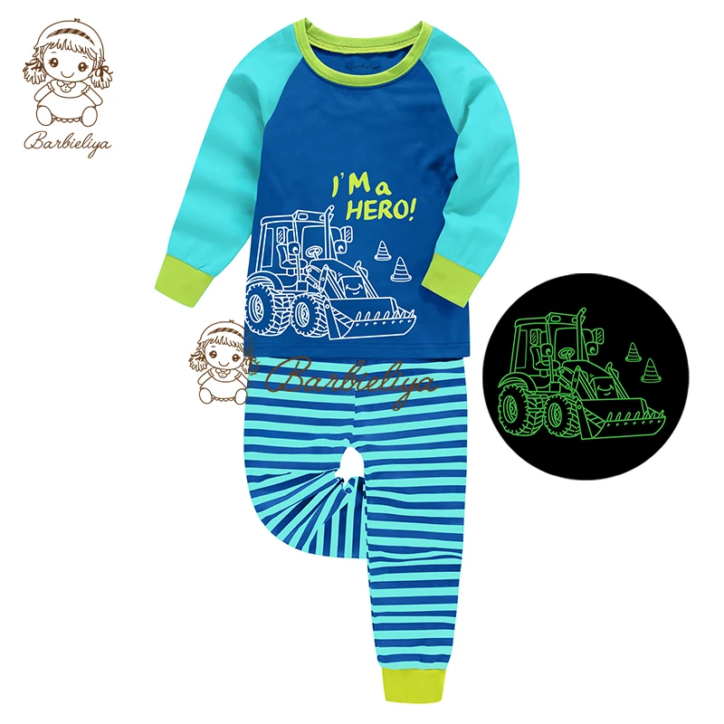 Трикотажная ткань v-homewear из фланели в клетку пижамы с животными на все тело органического хлопка детский спальный костюм оптовая продажа