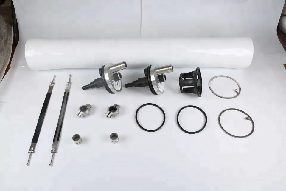 8040 FRP RO Membrane housing1~7 element 300~1200psi  8' inch reverse osmosis membrane pressure vessel