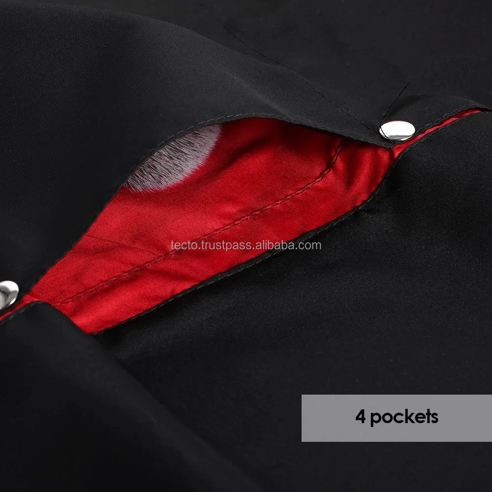 Professional Barber Aprons Custom Color Modern Design Hairdressers Cape Polyester Fabric Barber Shop Aprons