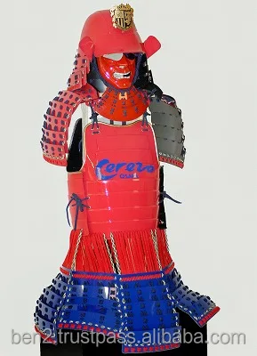 Wearable Japanese samurai armor for looking for distributor samurai statues