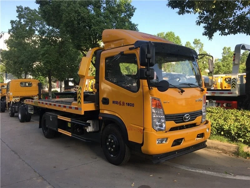 SFC brand chassis light manual wrecker towing truck