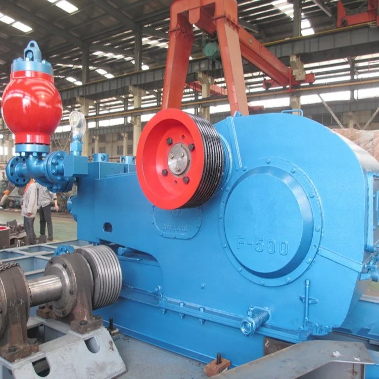 
F500 500HP Water Well Drill Mud Pump Piston Pump 
