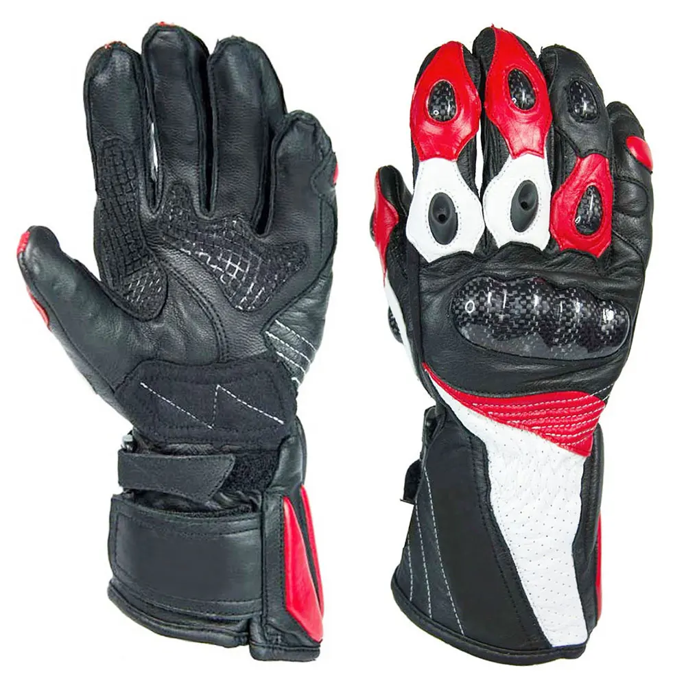 Wholesale Best OEM Services Provider High Quality Motorbike Gloves Top Quality Leather Racing Gloves