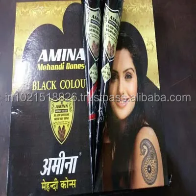 Black Henna Cones Hot Selling World Best Mehndi Cones