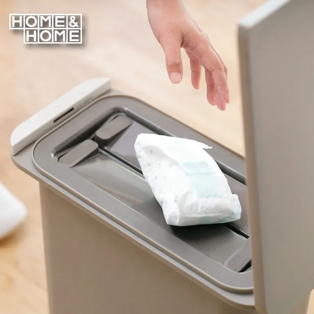 
Latest and Easy to use diaper deodorizing trash bin with inner lid with affordable prices , with plastic bag holder 