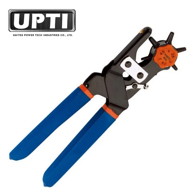 Taiwan Made High Quality DIY Tools Heavy Duty Revolving Leather Hole Punch Plier