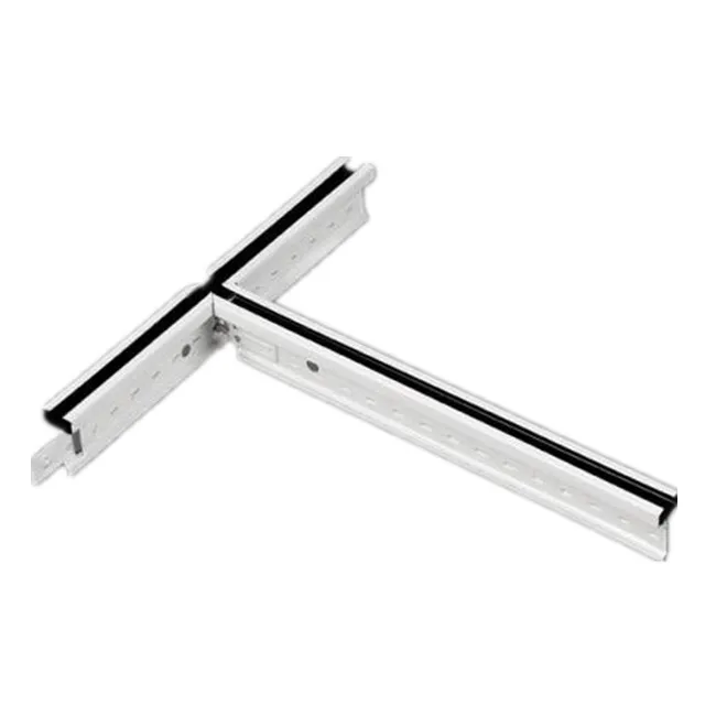 Main Tee And Cross Tee Suspended CeilingT Grid Components T Bar Ceiling Grid
