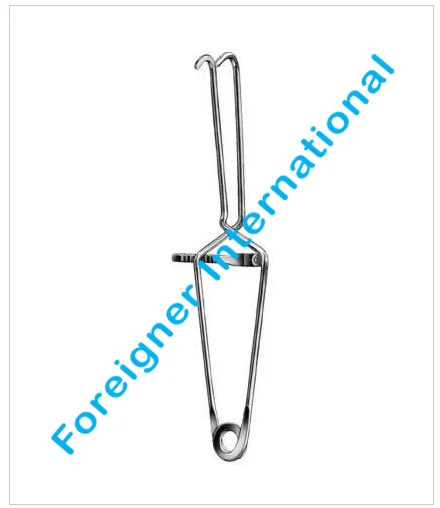 Millin High Quality Stainless Steel Manual Surgical Instruments Skin Stapler Bladder Neck Spreader Clamp and Retractor